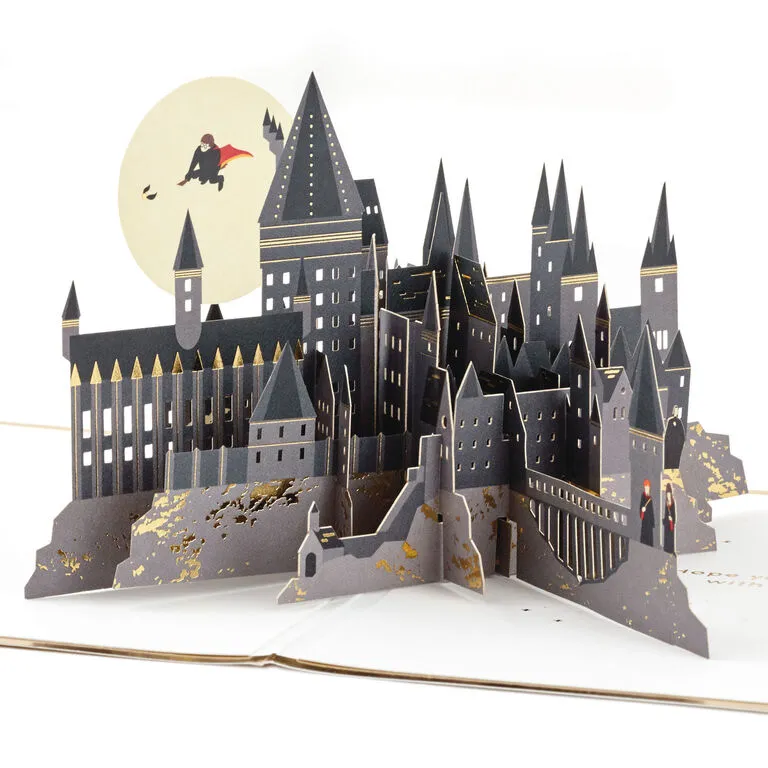 Hallmark Harry Potter™ Hogwarts™ Castle 3D Pop-Up Card 1 Hallmark Harry Potter™ Hogwarts™ Castle 3D Pop-Up Card