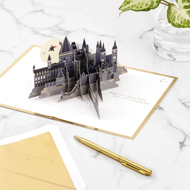Hallmark Harry Potter™ Hogwarts™ Castle 3D Pop-Up Card 8 Hallmark Harry Potter™ Hogwarts™ Castle 3D Pop-Up Card - Image 8