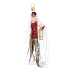 Hallmark Harry Potterâ„¢ Using The Invisibility Cloakâ„¢ Glass Ornament