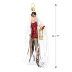 Hallmark Harry Potter™ Using The Invisibility Cloak™ Glass Ornament 8 Hallmark Harry Potter™ Using The Invisibility Cloak™ Glass Ornament -Hallmark Store Harry Potter Invisibility Cloak Keepsake Ornament 1QEP3039 03