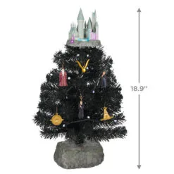 Hallmark Harry Potter™ The Wizarding World™ Miniature Tree Set With Light And Sound 8 Hallmark Harry Potter™ The Wizarding World™ Miniature Tree Set With Light And Sound -Hallmark Store Harry Potter Keepsake Miniature Tree Ornaments Set 1QFM3363 03