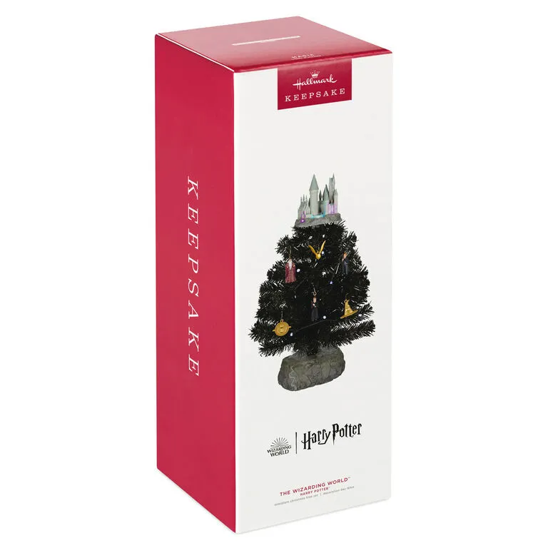 Hallmark Harry Potter™ The Wizarding World™ Miniature Tree Set With Light And Sound 4 Hallmark Harry Potter™ The Wizarding World™ Miniature Tree Set With Light And Sound - Image 4
