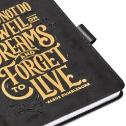 Hallmark Harry Potter™ Faux Leather Journal, 6.18x8.25 -Hallmark Store Harry Potter Notebook 1HWJ7057 05