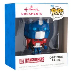 Hasbro® Transformers™ Optimus Prime Funko POP!® Hallmark Ornament -Hallmark Store Hasbro Transformers Optimus Prime Funko POP Christmas Ornament 3HCM2307 04