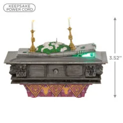 Hallmark Disney The Haunted Mansion Collection The Coffin In The Conservatory Ornament With Light And Sound -Hallmark Store Haunted Mansion Coffin Keepsake Ornament 4499QXD6757 03