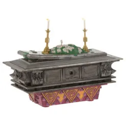 Hallmark Disney The Haunted Mansion Collection The Coffin In The Conservatory Ornament With Light And Sound -Hallmark Store Haunted Mansion Coffin Keepsake Ornament 4499QXD6757 06