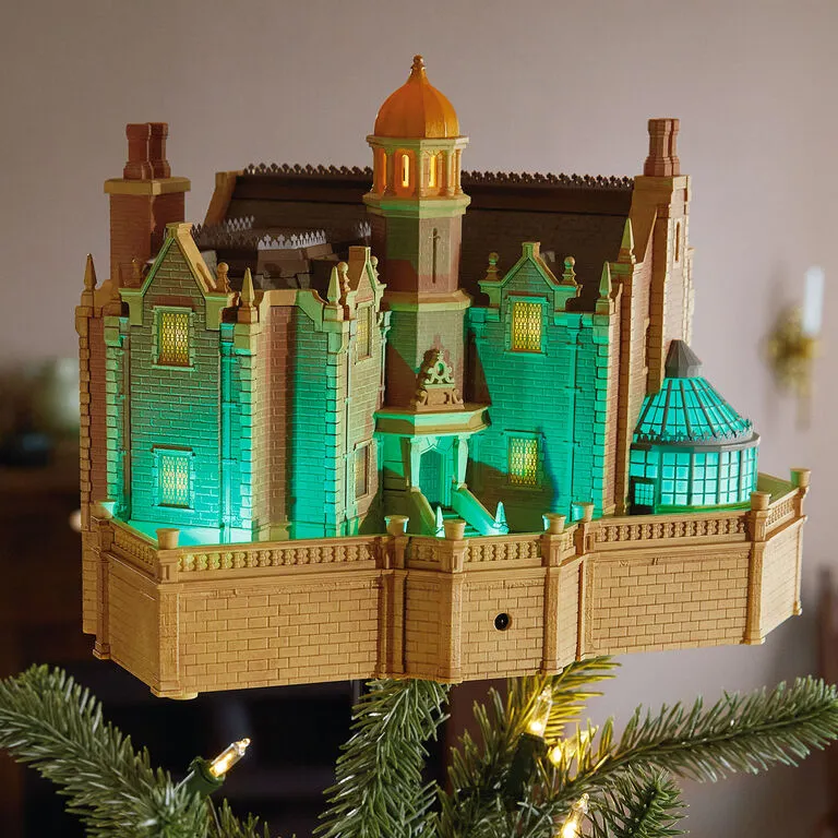 Hallmark Disney The Haunted Mansion Collection The Haunted Mansion Musical Christmas Tree Topper With Light 2 Hallmark Disney The Haunted Mansion Collection The Haunted Mansion Musical Christmas Tree Topper With Light - Image 2