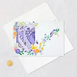 Hallmark You Are Loved 3D Pop-Up Musical Mother's Day Card With Light -Hallmark Store Heart Flowers Music Light 3D PopUp Mothers Day Card 1099MEJ8026 05