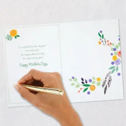 Hallmark You Are Loved 3D Pop-Up Musical Mother's Day Card With Light -Hallmark Store Heart Flowers Music Light 3D PopUp Mothers Day Card 1099MEJ8026 06