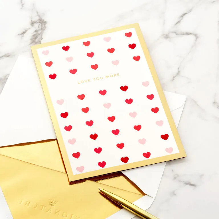 Hallmark Love You More 3D Pop-Up Love Card 5 Hallmark Love You More 3D Pop-Up Love Card - Image 5