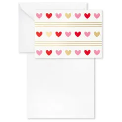 Hallmark Hearts Aplenty Assorted Blank Note Cards, Box Of 24 -Hallmark Store Hearts Aplenty Assorted Blank Note Cards 5STZ5126 04