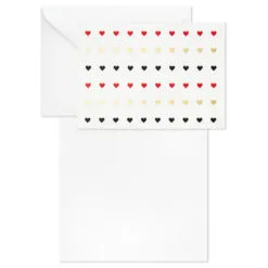Hallmark Hearts Aplenty Assorted Blank Note Cards, Box Of 24 -Hallmark Store Hearts Aplenty Assorted Blank Note Cards 5STZ5126 07