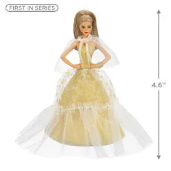 Hallmark 2023 Latina Holiday Barbie™ Ornament 8 Hallmark 2023 Latina Holiday Barbie™ Ornament -Hallmark Store Hispanic Holiday Barbie Doll Keepsake Ornament 2199QXR8219 03