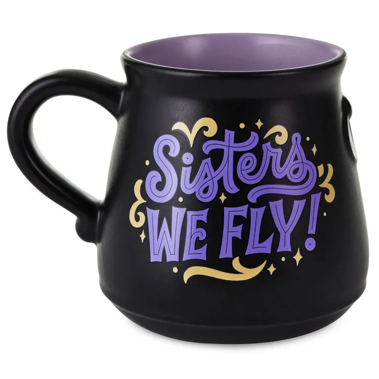 Hallmark Disney Hocus Pocus Sisters Color-Changing Mug, 16 Oz. 2 Hallmark Disney Hocus Pocus Sisters Color-Changing Mug, 16 Oz. - Image 2