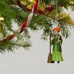 Hallmark Disney Hocus Pocus Winifred Sanderson Ornament 7 Hallmark Disney Hocus Pocus Winifred Sanderson Ornament -Hallmark Store Hocus Pocus Winifred Sanderson Keepsake Ornament 1999QFO5299 02