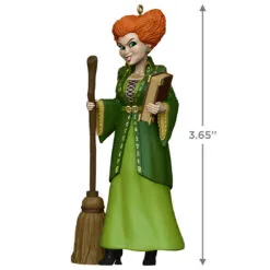 Hallmark Disney Hocus Pocus Winifred Sanderson Ornament 8 Hallmark Disney Hocus Pocus Winifred Sanderson Ornament -Hallmark Store Hocus Pocus Winifred Sanderson Keepsake Ornament 1999QFO5299 03