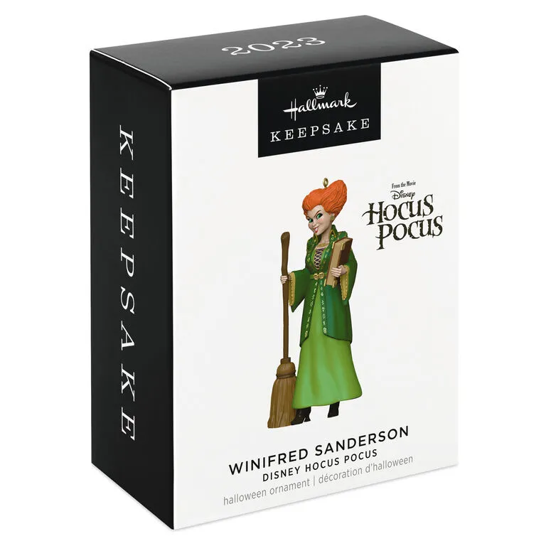 Hallmark Disney Hocus Pocus Winifred Sanderson Ornament 4 Hallmark Disney Hocus Pocus Winifred Sanderson Ornament - Image 4