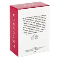 Hallmark Mini Harry Potter™ The Wizarding World™ Metal Ornaments, Set Of 3 -Hallmark Store Hogwarts Crest Owl Deathly Hallows Keepsake Ornaments 2199QXM9249 07