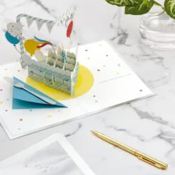Hallmark Hooray Cake And Balloons 3D Pop-Up Birthday Card 13 Hallmark Hooray Cake And Balloons 3D Pop-Up Birthday Card -Hallmark Store Hooray Cake and Balloons 3D PopUp Birthday Card 1299LAD2738 06
