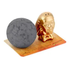 Hallmark Indiana Jones™ Boulder And Idol Salt And Pepper Shakers, Set Of 2 -Hallmark Store Indiana Jones Boulder and Idol Salt and Pepper Shakers 1IDJ1003 04