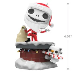 Hallmark Disney Tim Burton's The Nightmare Before Christmas Jack Skellington And Zero Funko POP!® Ornament 8 Hallmark Disney Tim Burton's The Nightmare Before Christmas Jack Skellington And Zero Funko POP!® Ornament -Hallmark Store Jack Skellington and Zero Funko Keepsake Ornament 2699QXD6709 03