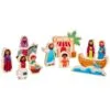 Hallmark Jesus And Friends Wood Play Set, 14 Pieces