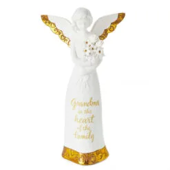 Hallmark Heart Of The Family Angel Figurine For Grandma, 8.5"
