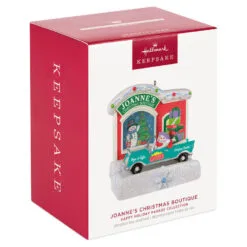Hallmark Happy Holiday Parade Collection Joanne's Christmas Boutique Musical Ornament With Light 9 Hallmark Happy Holiday Parade Collection Joanne's Christmas Boutique Musical Ornament With Light -Hallmark Store Joannes Christmas Boutique Shop Keepsake Ornament 3499QGO2517 04