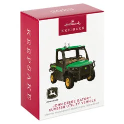 Hallmark John Deere Gator™ XUV835R Utility Vehicle Metal Ornament -Hallmark Store John Deere Gator Utility Vehicle Keepsake Ornament 2199QXI6019 04