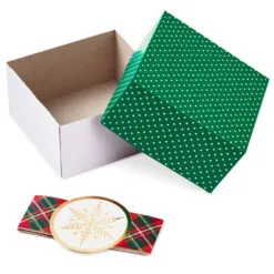 Hallmark Joy To You 3-Pack Christmas Gift Boxes, Assorted Sizes And Designs -Hallmark Store Joy to You Assorted Christmas Gift Boxes 55XBC1128 04