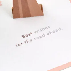 Hallmark Best Wishes For The Road Ahead 3D Pop-Up Wedding Card 12 Hallmark Best Wishes For The Road Ahead 3D Pop-Up Wedding Card -Hallmark Store Just Married Car 3D PopUp Wedding Card 1299LAD2903 03