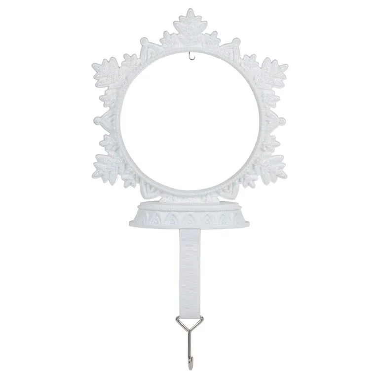 Hallmark Snowflake Ornament And Stocking Hanger 1 Hallmark Snowflake Ornament And Stocking Hanger