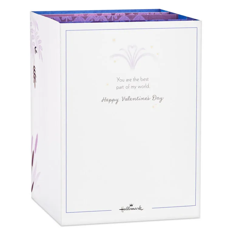 Hallmark Disney The Little Mermaid 3D Pop-Up Musical Valentine's Day Card With Light 2 Hallmark Disney The Little Mermaid 3D Pop-Up Musical Valentine's Day Card With Light - Image 2