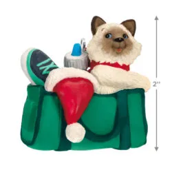 Hallmark Mischievous Kittens Ornament -Hallmark Store Kitten in Gym Bag Keepsake Ornament 1599QXR8179 03