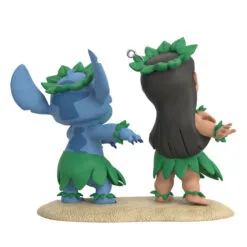 Hallmark Disney Lilo & Stitch Ohana Means Family Ornament -Hallmark Store Lilo Stitch in Hula Skirts Keepsake Ornament 2199QXD6597 06