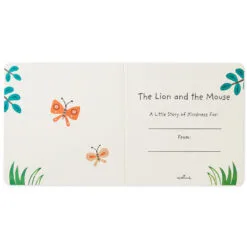 Hallmark The Lion And The Mouse Board Book And Lion Lovey Blanket Set 10 Hallmark The Lion And The Mouse Board Book And Lion Lovey Blanket Set -Hallmark Store Lion Lovey Blanket Lion Mouse Kindness Board Book Set 1BBY4783 04