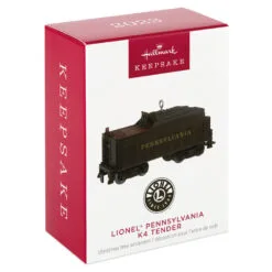Hallmark Lionel® Pennsylvania K4 Tender Metal Ornament 9 Hallmark Lionel® Pennsylvania K4 Tender Metal Ornament -Hallmark Store Lionel Trains Black Engine Keepsake Ornament 2199QXI6377 04