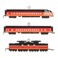 Hallmark Mini Lionel® Milwaukee Road EP-2 Passenger Ornaments, Set Of 3 -Hallmark Store Lionel Trains Milwaukee Road Cars Keepsake Ornaments 2299QXM9287 06