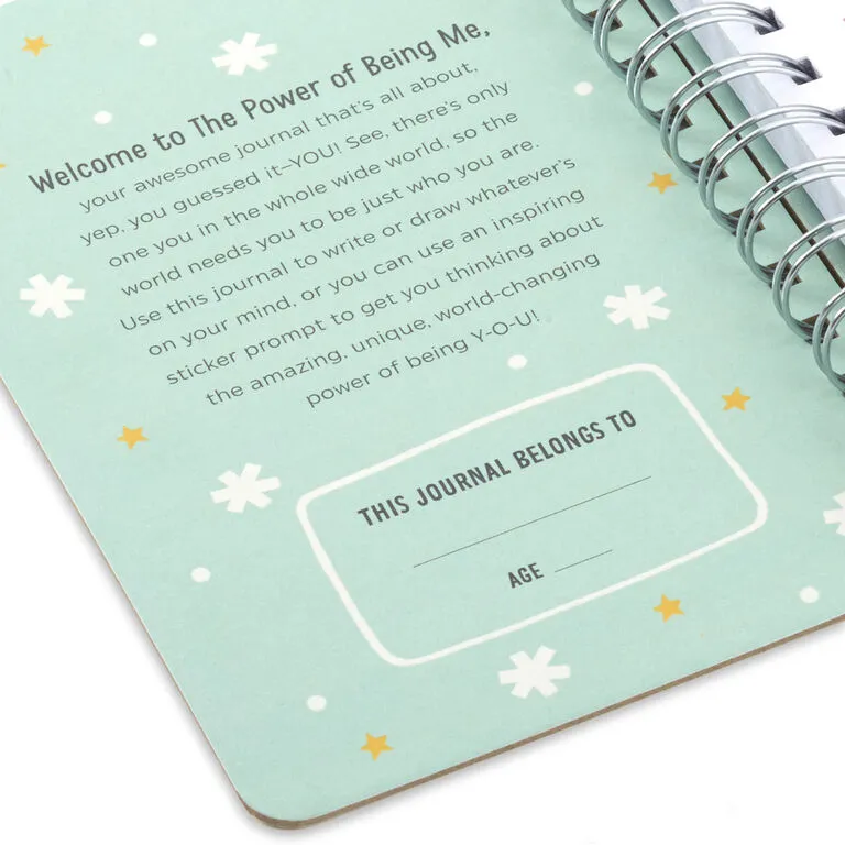 Hallmark Little World Changers™ The Power Of Being Me Prompted Journal With Stickers 6 Hallmark Little World Changers™ The Power Of Being Me Prompted Journal With Stickers - Image 6