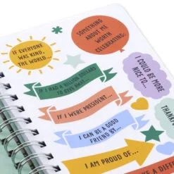 Hallmark Little World Changers™ The Power Of Being Me Prompted Journal With Stickers 15 Hallmark Little World Changers™ The Power Of Being Me Prompted Journal With Stickers -Hallmark Store Little World Changers Being Me Sticker Prompt Journal 3HWJ2114 07