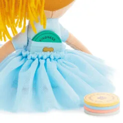 Hallmark Little World Changers™ And Kind Culture Co. The Doll Kind Light Skin Girl, 12" -Hallmark Store Little World Changers Light Skin Girl Doll With Tokens 1KID2085 03