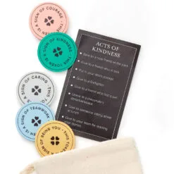 Hallmark Little World Changers™ And Kind Culture Co. The Doll Kind Light Skin Girl, 12" -Hallmark Store Little World Changers Light Skin Girl Doll With Tokens 1KID2085 05