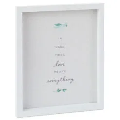 Hallmark Love Means Everything Quote Sign, 7.5x9