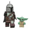 Hallmark The Mandalorian™ And Grogu™ LEGO® Star Wars™ Minifigure Ornaments, Set Of 2