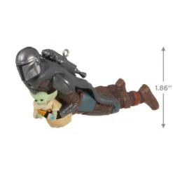 Hallmark Star Wars: The Mandalorian™ Grogu's Jetpack Adventure Ornament -Hallmark Store Mandalorian and Grogu Flying Keepsake Ornament 2499QXI7107 03