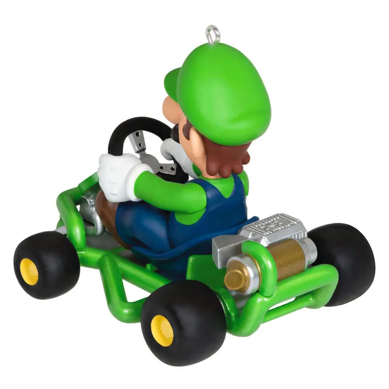 Hallmark Nintendo Mario Kart™ Luigi Ornament 6 Hallmark Nintendo Mario Kart™ Luigi Ornament - Image 6