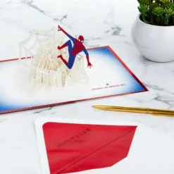 Hallmark Marvel Spider-Man You Deserve An Amazing Day 3D Pop-Up Card -Hallmark Store Marvel SpiderMan Amazing 3D PopUp Card 1499LAD2901 07