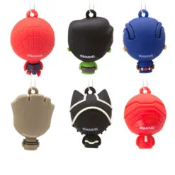 Mini Marvel Super Heroes Shatterproof Hallmark Ornaments, Set Of 6 -Hallmark Store Marvel Super Heroes Miniature Christmas Ornaments Set of 6 2HCM9228 06