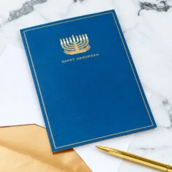 Hallmark Season Full Of Light 3D Pop-Up Hanukkah Card -Hallmark Store Menorah 3D PopUp Hanukkah Card 5XXH1003 06