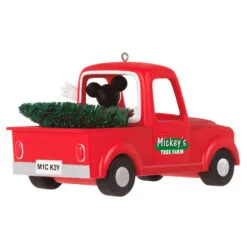 Hallmark Disney Mickey Mouse Mickey's Tree Farm 2023 Ornament 11 Hallmark Disney Mickey Mouse Mickey's Tree Farm 2023 Ornament -Hallmark Store Mickey Christmas Tree Truck Keepsake Ornament 1999QXD6677 06